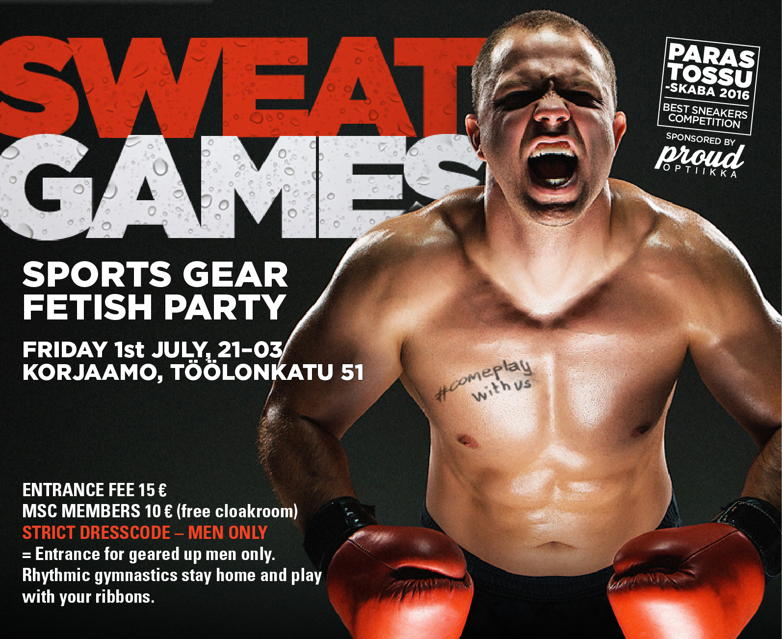 SWEAT GAMES Upcoming Event